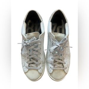 P448 Silver Sneakers, size 39